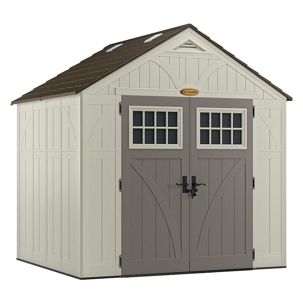 Suncast BMS8700 | Outdoor Storage Shed 100-1/2 Inch Width x 85-3/4 Inch ...