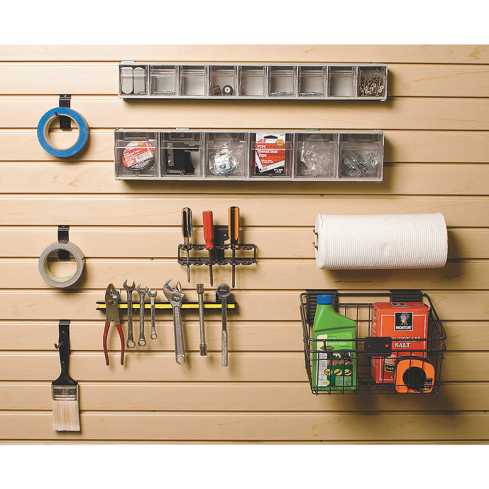 Suncast HSWBK Workbench Slat Wall Accessory Kit 9 Pieces Raptor