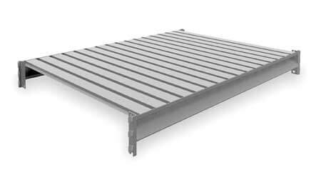 Shelf Gray 4 feet Width Depth 36 22-Ga. Ribbed-Steel