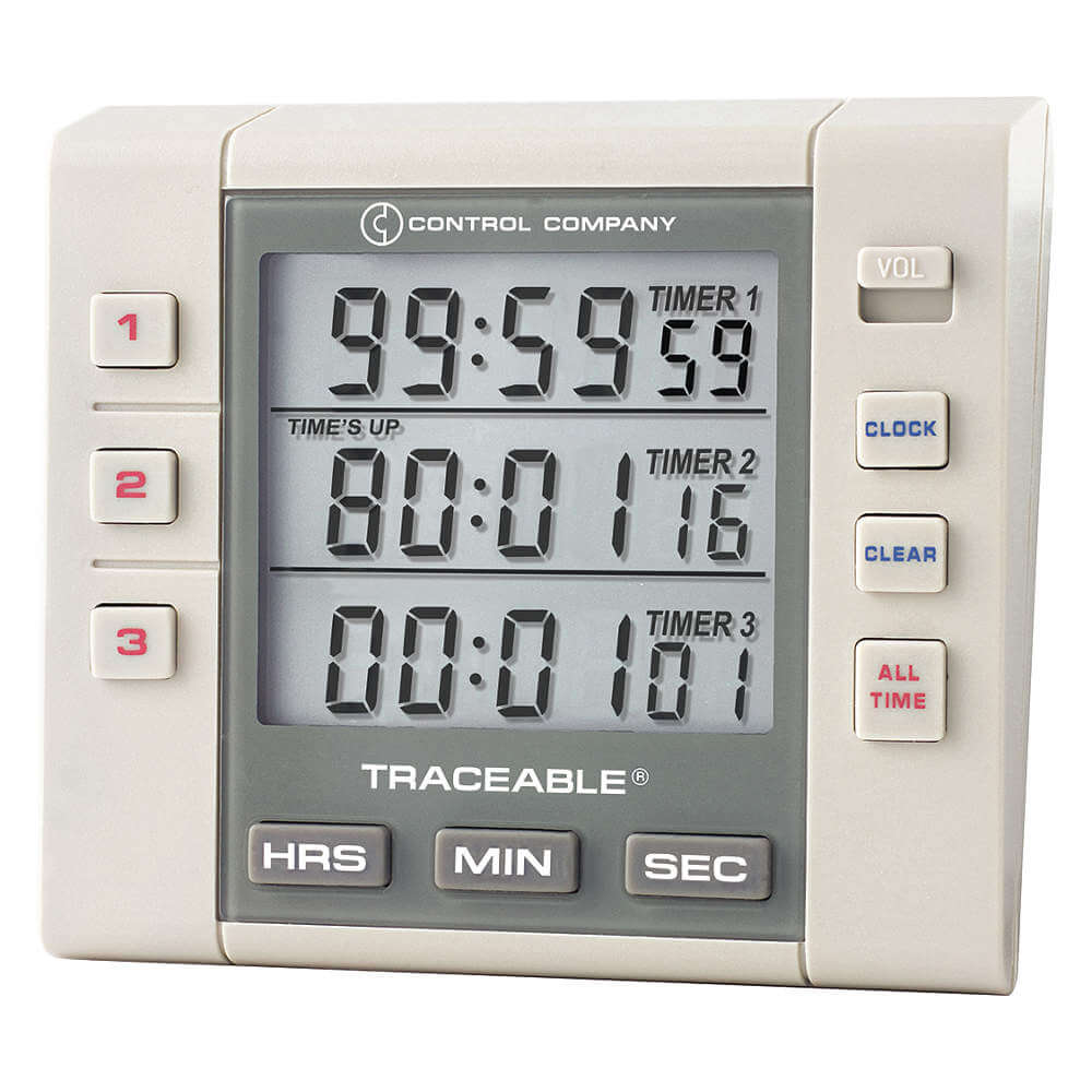Traceable 5000 8URJ6 Alarm Timer 3 Channel