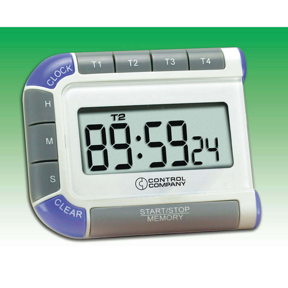 Panel Mount Timer, Compact, LCD, 9999.9 h, 999999.9 h, 24 mm, 48 mm