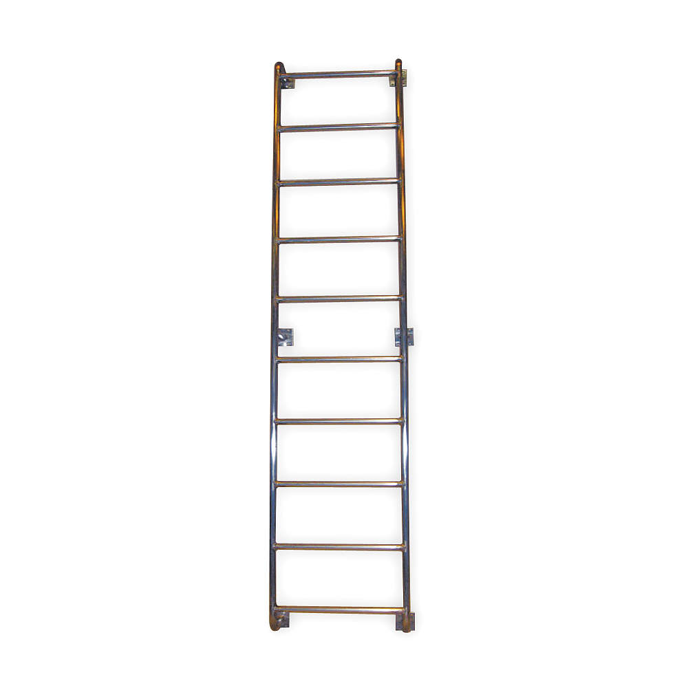 Aluminum Fixed Ladders, Without Walk-Thru