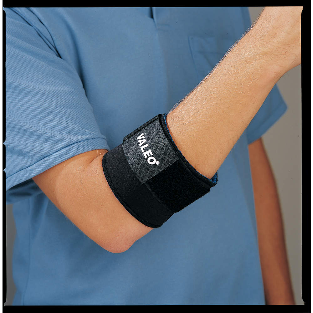 Valeo VA4543XLWWGL Elbow Support Xl Black Single Strap 3RXT3