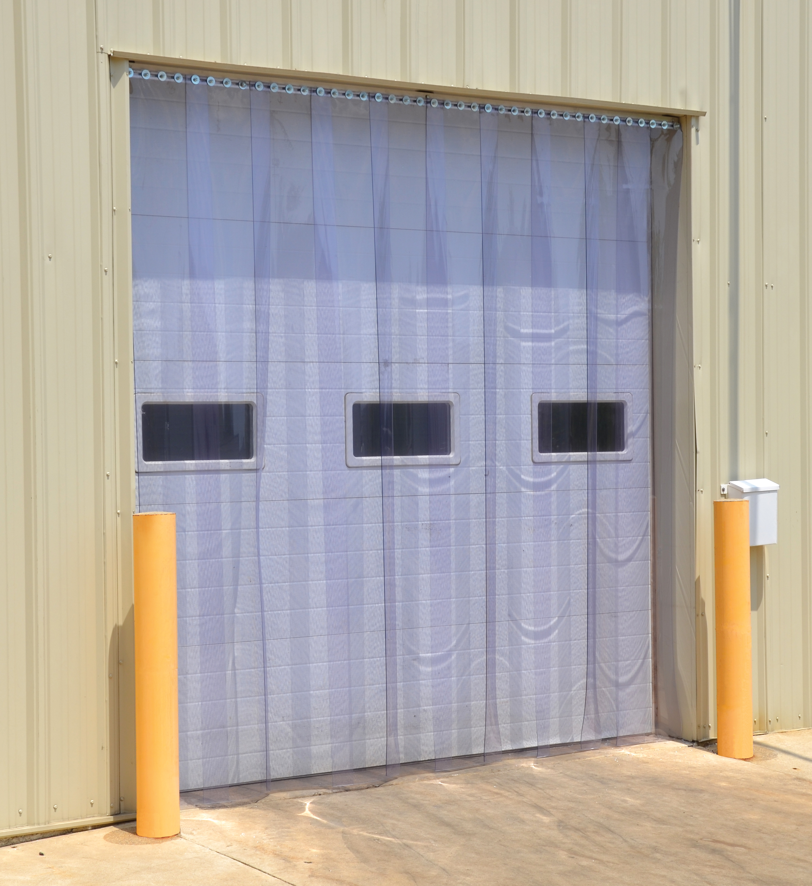 Vestil Tg 1600 F H 168 240 Vinyl Strip Door 0 16 Full 168 X 240 Raptor Supplies
