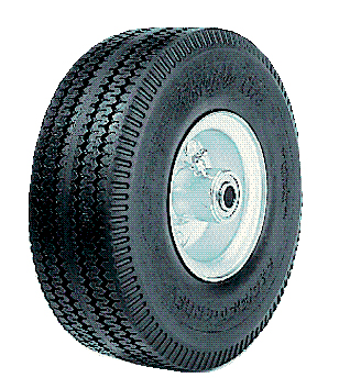 Cellular Foam Wheel, Steel Hub, 280 lbs Capacity, 3/4 Inch Inner Dia, 10 Inch Outer Dia