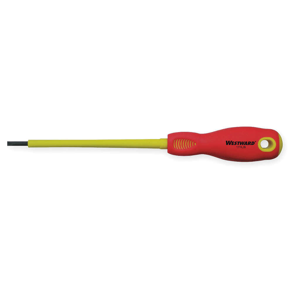 Insulated Slotted Screwdriver 1/8 x 4 In