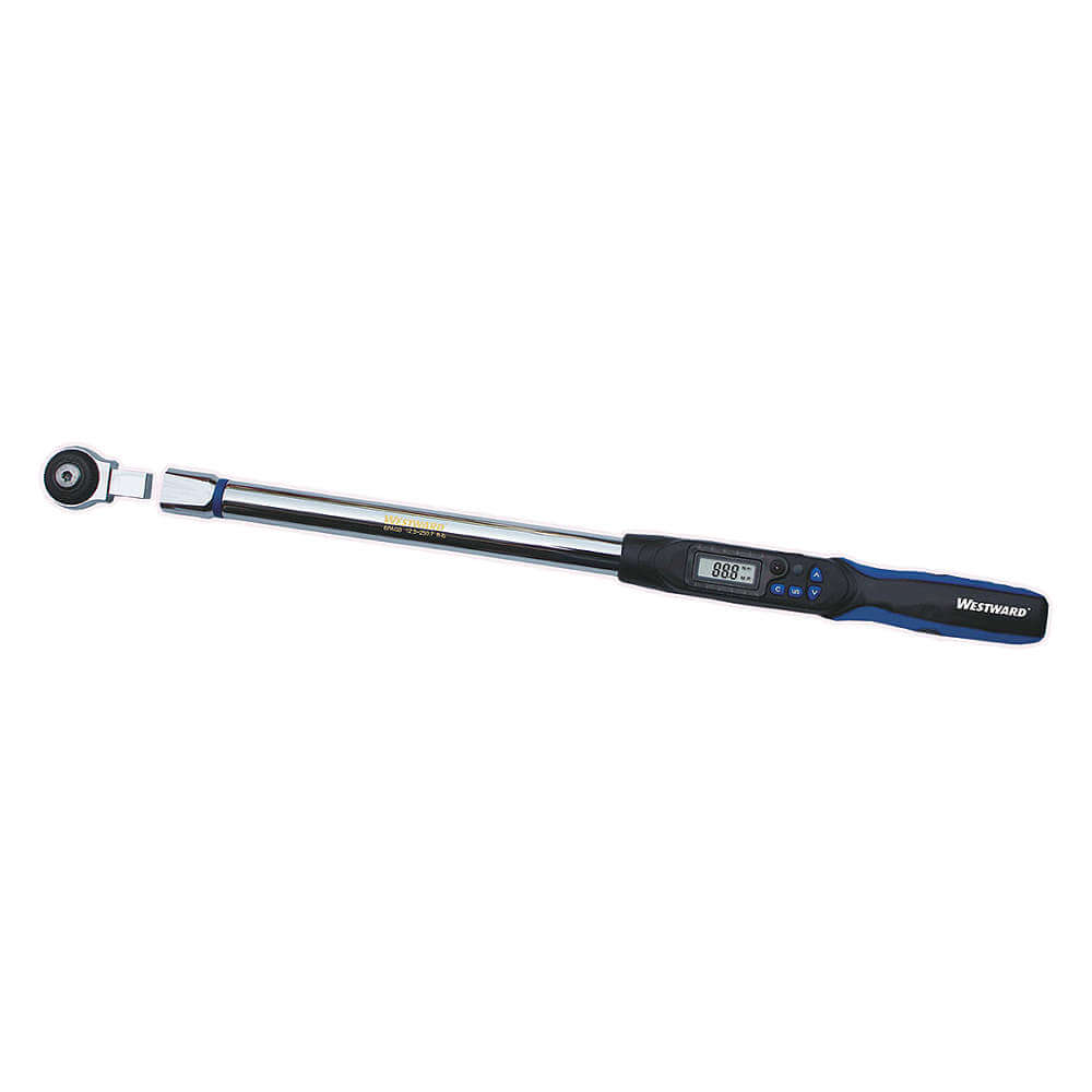 Westward 6PAG0 | Torque Wrench Digital 1/2 Inch Changeable