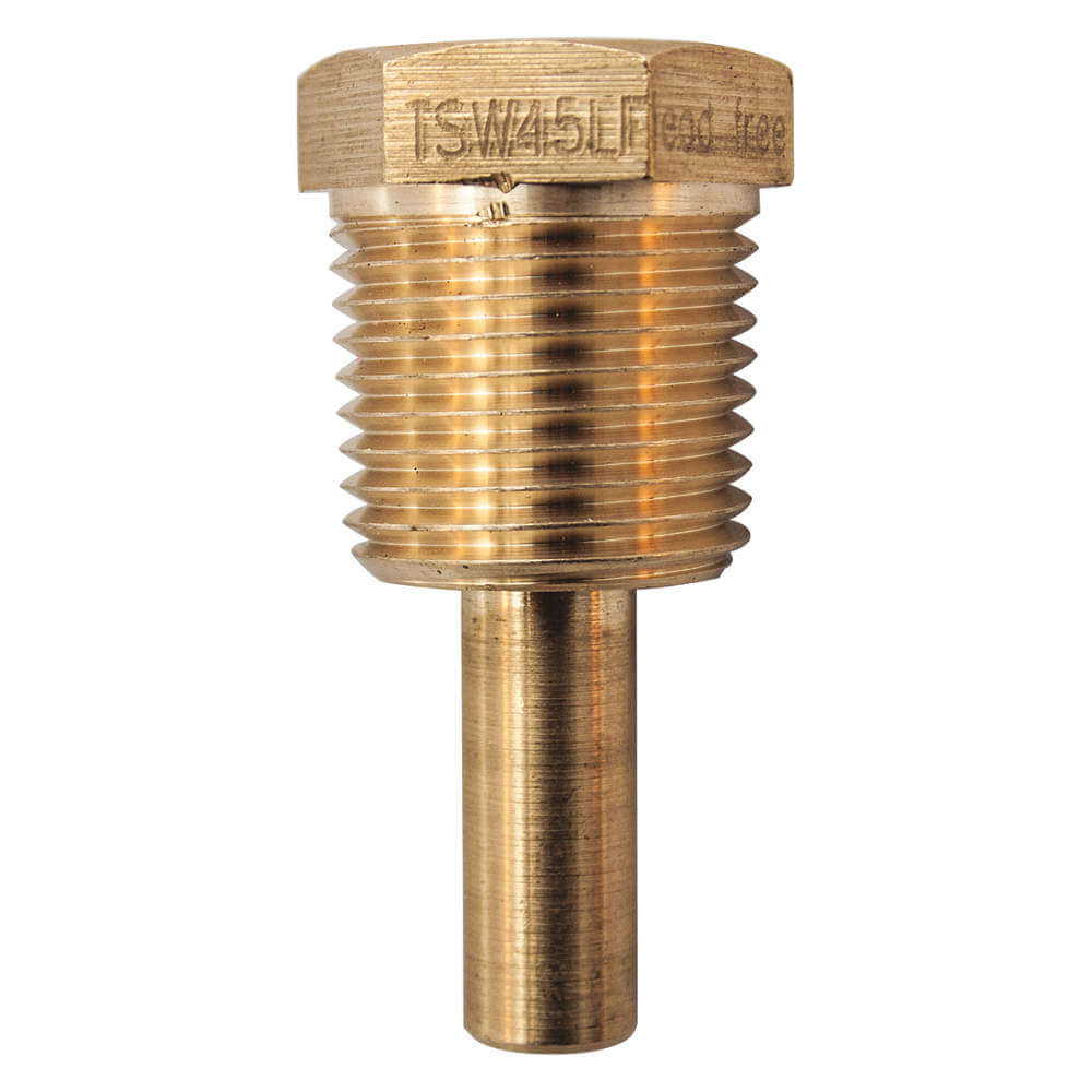 Thermowell Stepped 0.9 Inch Insert Depth