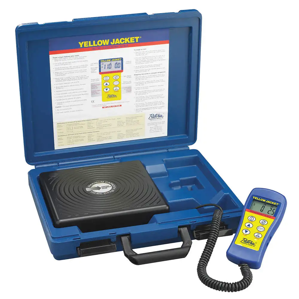 YELLOW JACKET Refrigerant Scales