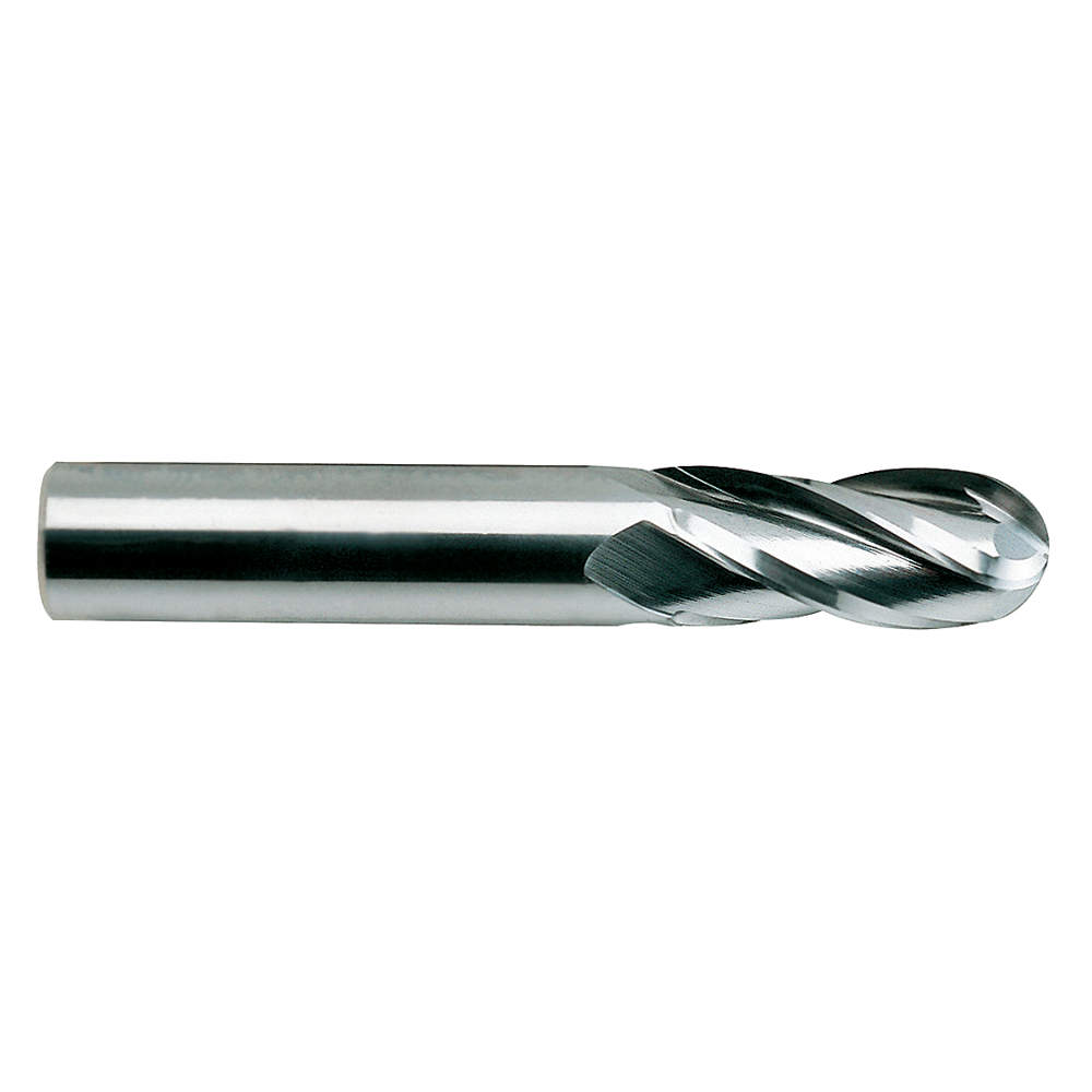 Number of Flutes: 4 3/8 Milling Dia 1 Length of Cut E5250-43584TF Yg-1 Tool Company Ball End Mill TiAlN 