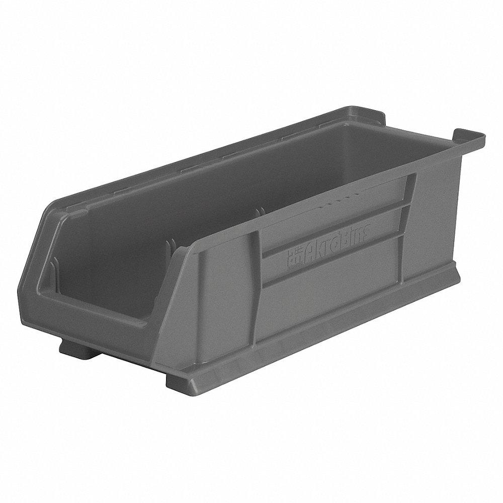 Akromils 30284RED 10A040 Super Size Bin, 237/8 Inch Length, 81/4