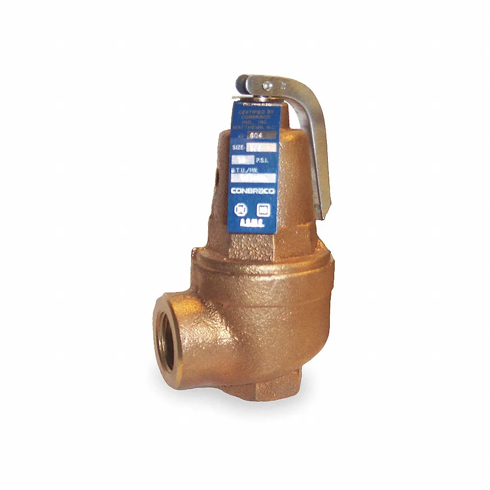 Safety Relief Valve 1 Inch 150 Psi Bronze