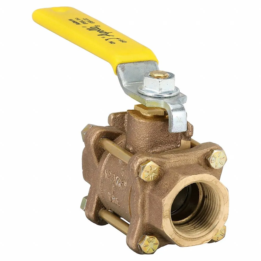 Ball Valve, 1 in Pipe, Full, 600 psi CWP, -20 to 450 Deg. F, Lever Handle, Female NPT