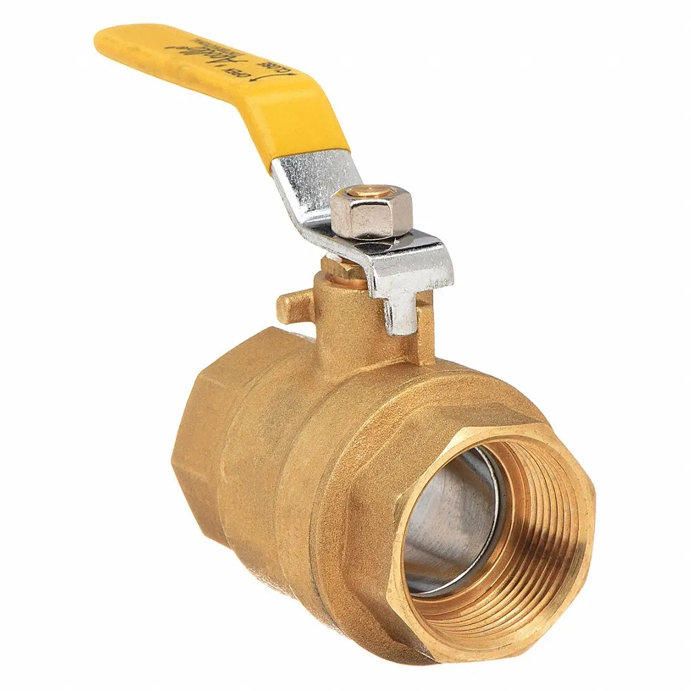 Ball Valve, 1 in Pipe, Full, 600 psi CWP, 0 to 400 Deg. F, Lever Handle, Female NPT, FNPT x FNPT