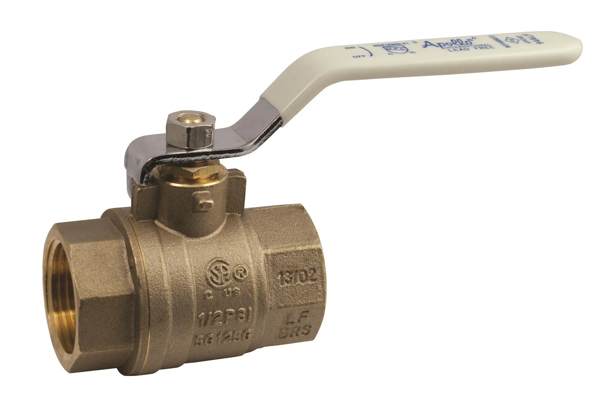 Ball Valve, 3/4 in Pipe, 3/4 in Tube, Full, 600 psi CWP, -20 to 450 Deg. F, Lever Handle, Brass