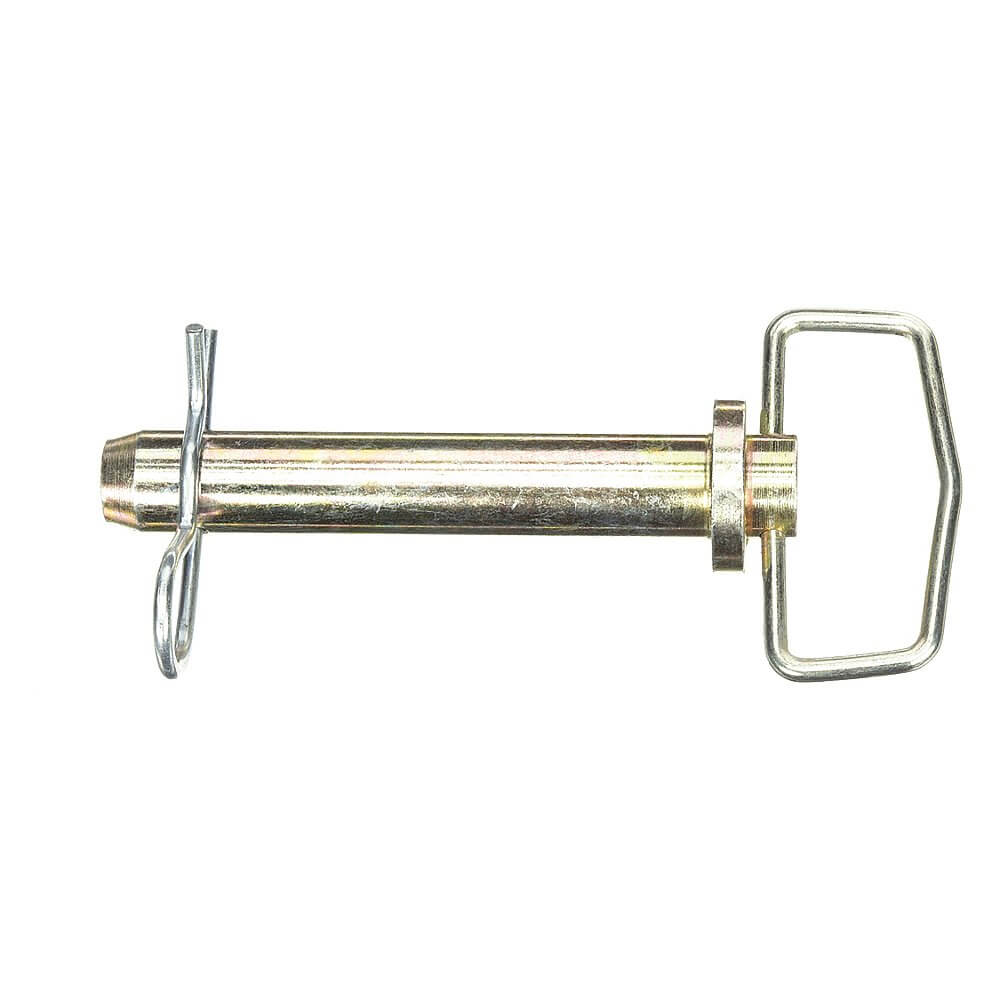 Hitch Pin, Zn Plated, Steel, Std, 1 In Pin Dia., 5 3/4 In Lg.