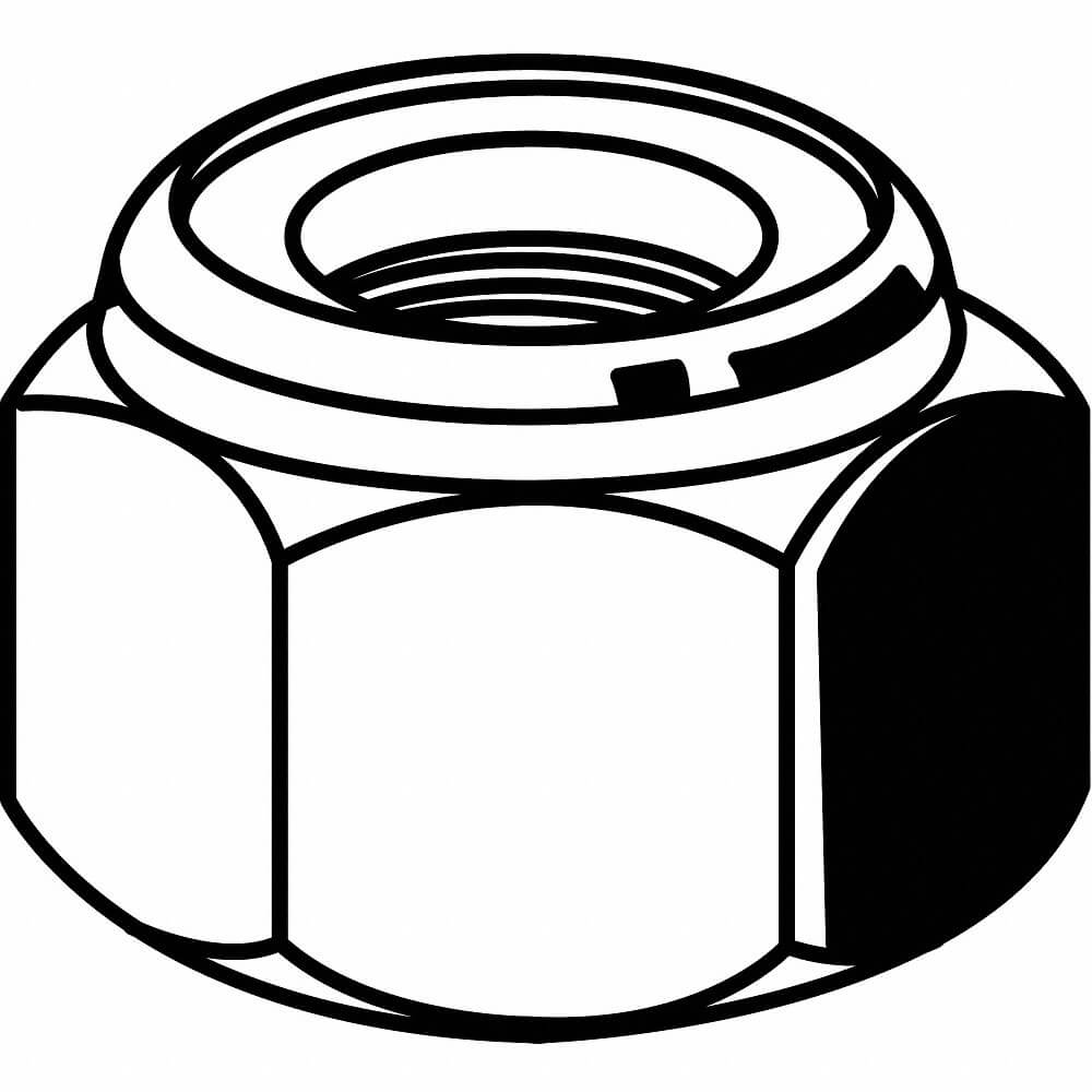 Approved Vendor U12423.050.0001 | 29DM54 | Hex Jam Locknut