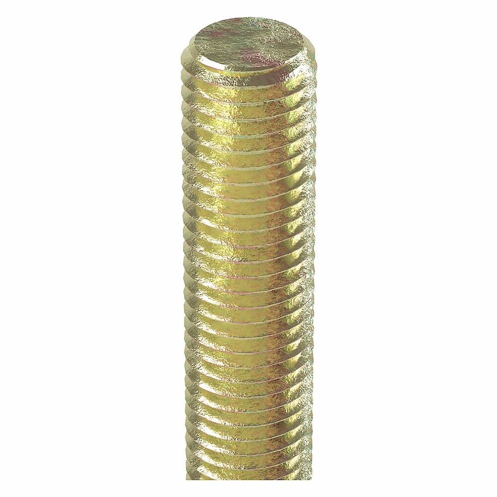 U22171.075.3600 Threaded Rod B7 Yellow Zinc 3/416x3 Feet 4FHF8