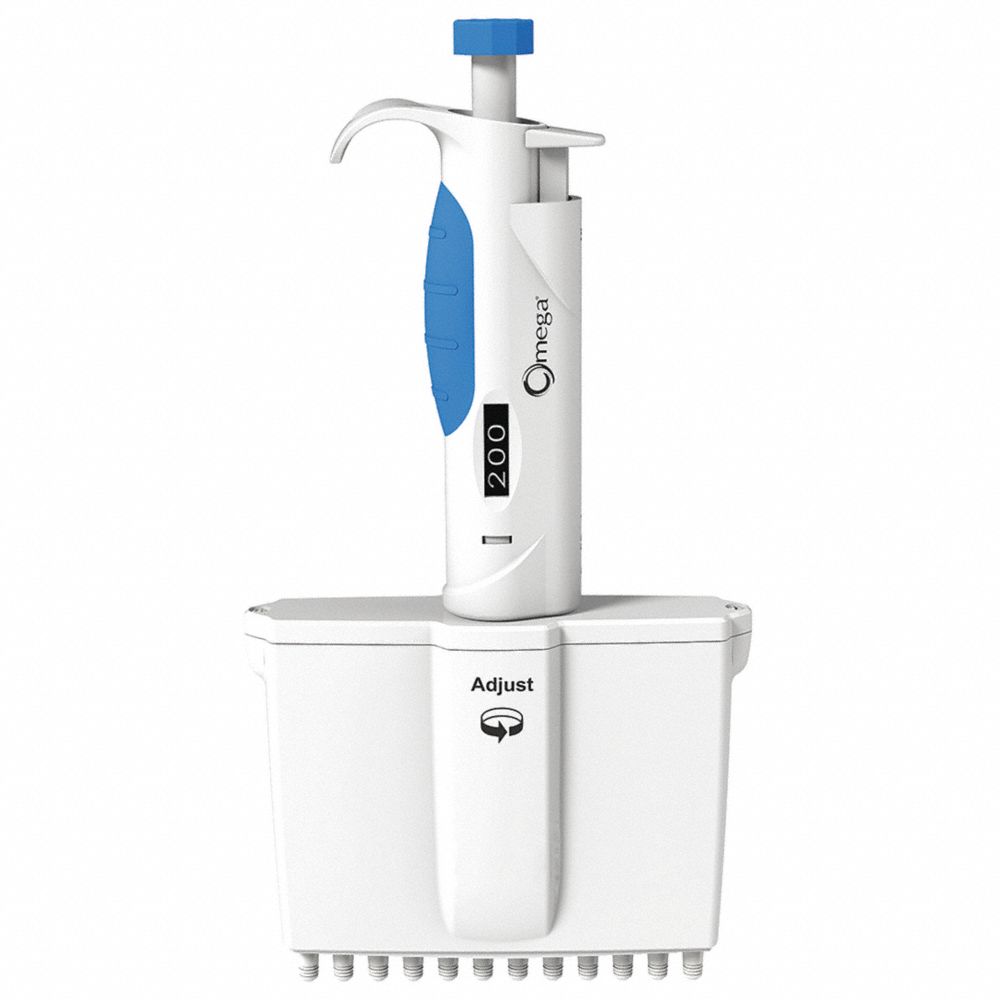 Argos Technologies 2450122 Pipette, 0.5 to 10 ul Size, 12 Channel