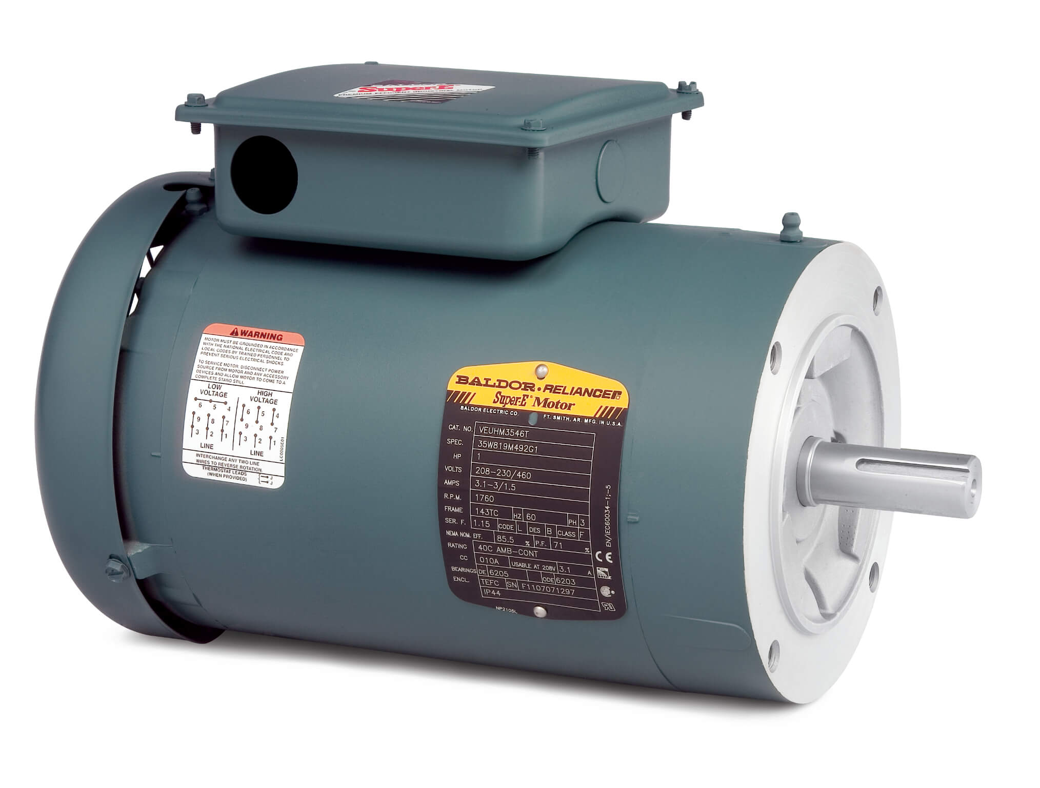 Baldor Motor Condenser Fan Motors