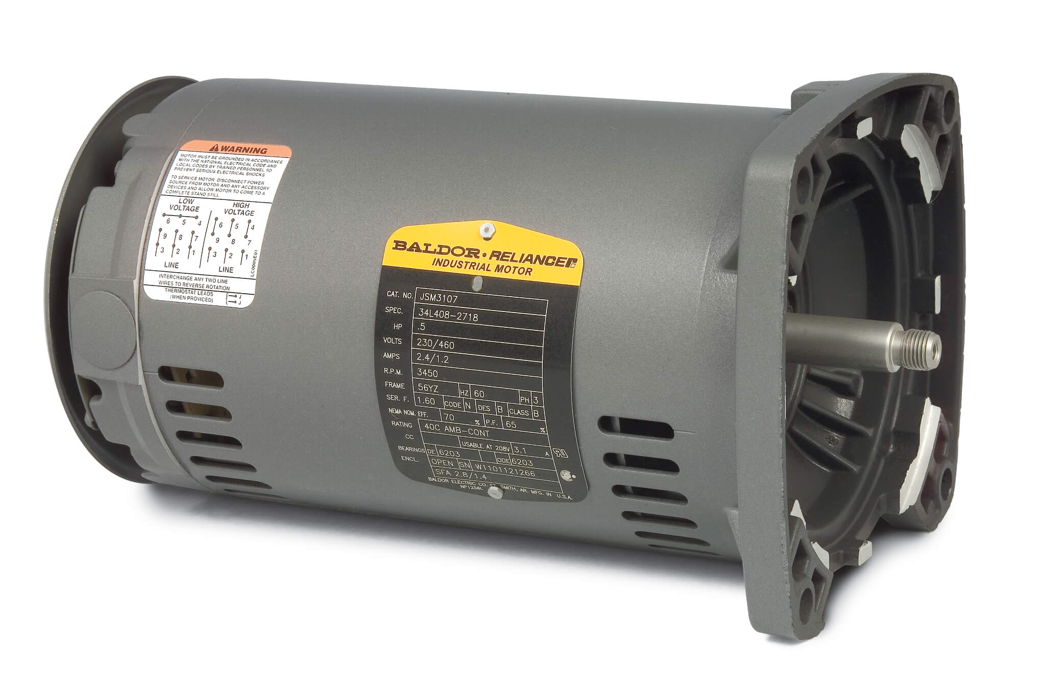 Baldor Jet Pump Motors | Raptor Supplies Worldwide