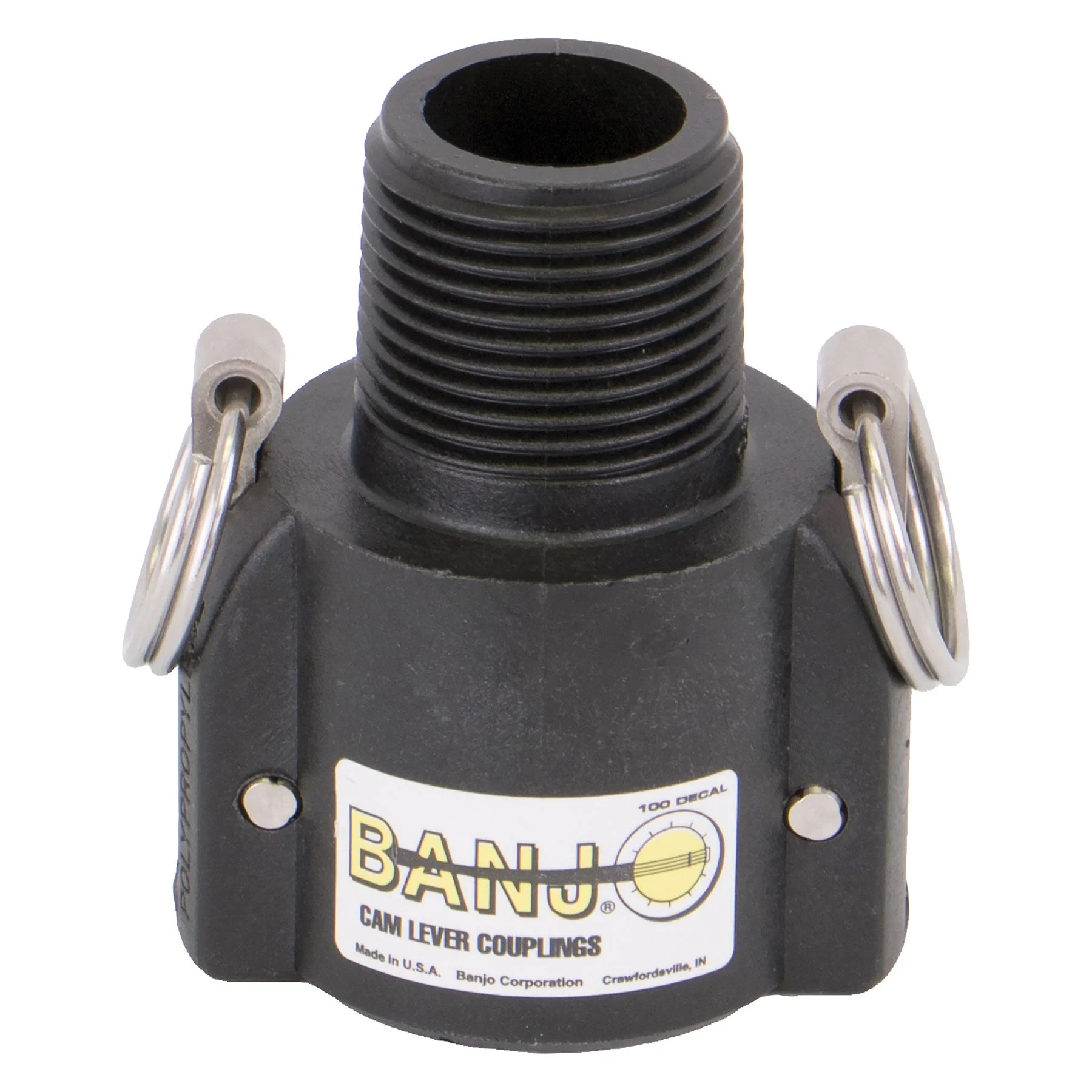 Coupler, 1 Inch 125 Psi, Female Coupler x Mnpt