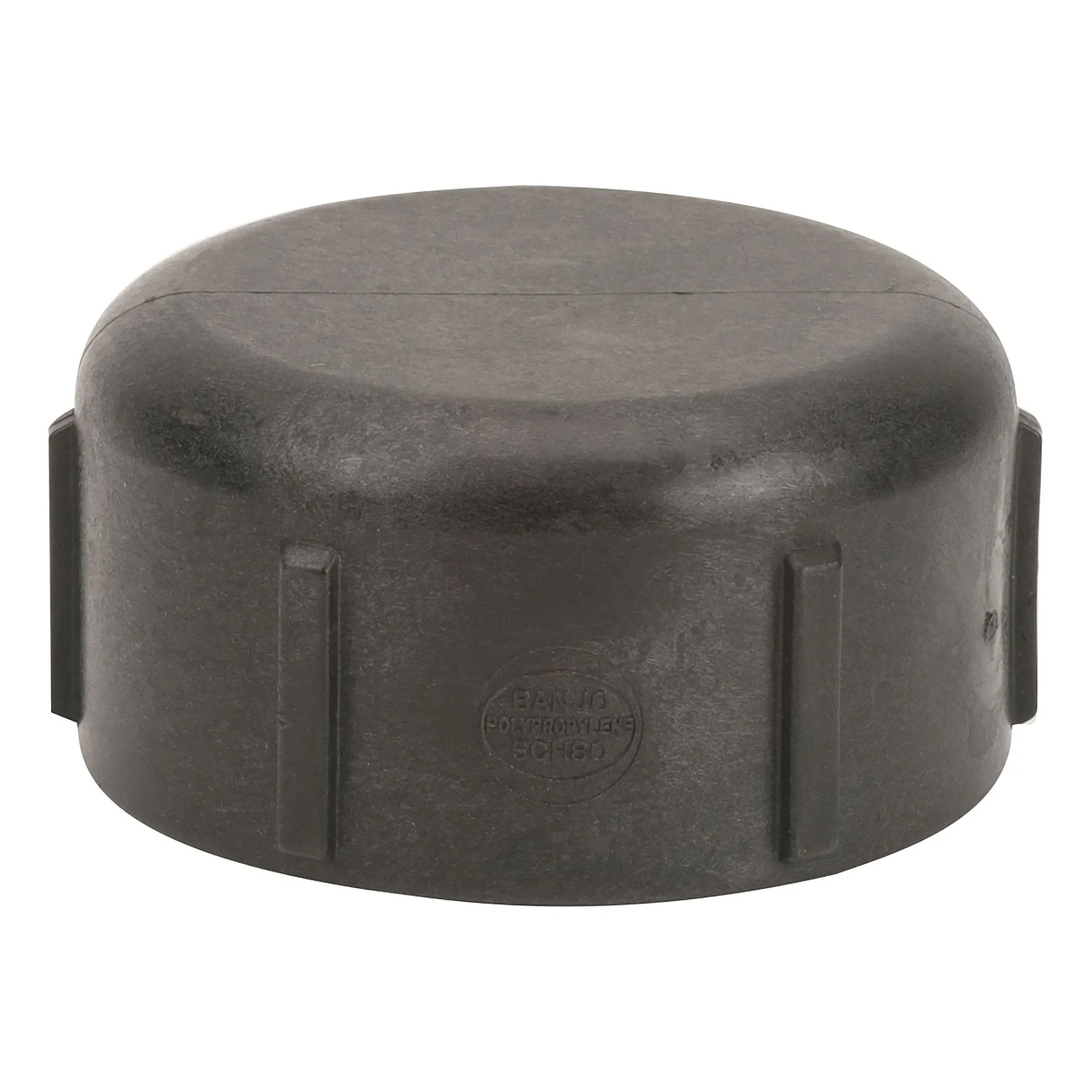 Cap 3 Inch Fnpt Black