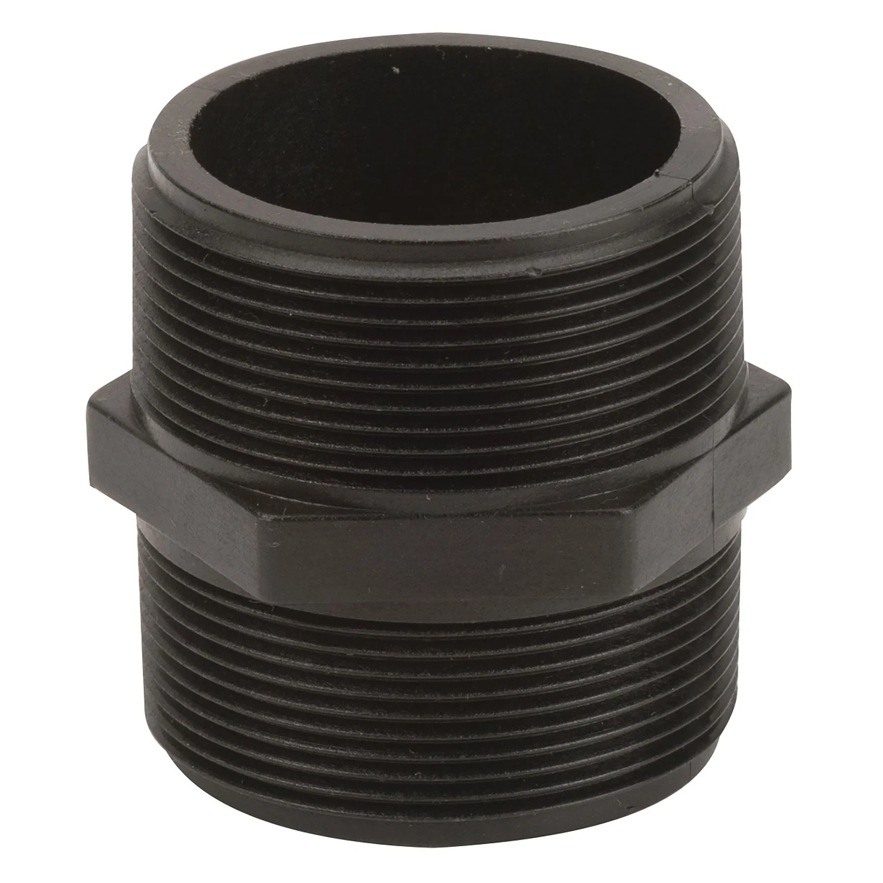Pipe Nipple 2 Inch Mpt 150 Psi Black