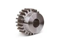 Spur Gear, 24 Diametral Pitch, 14 1/2 Deg. Pressure Angle, 21 Teeth, Steel