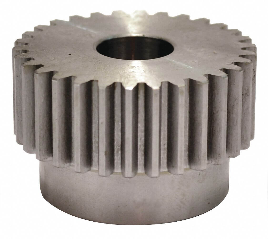 Boston Gear H2412 1L944 Spur Gear, 24 Diametral Pitch, 14 1/2 Deg