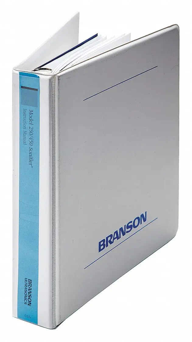 Branson 101412016R 41V378 250/450 Analog Manual