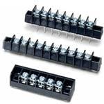 Barrier Terminal Block, Screw Terminal, 300V, 30A, 20 Position