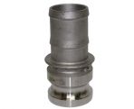 Type E Male Cam and Groove Adapter, Hose Shank