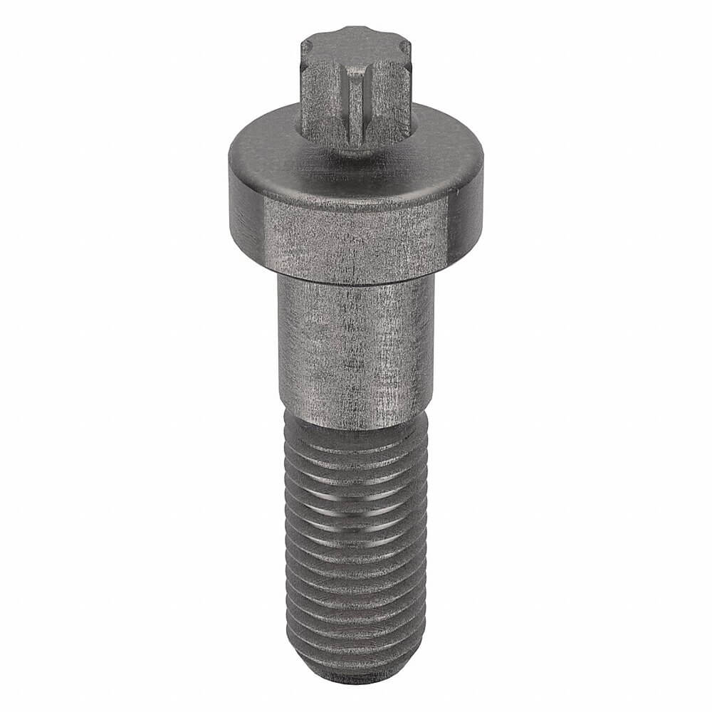 Camrail Bolt, 7/8 In - 9 Thread Size, Pan, 3 In Lg., Alloy Steel, Cam Koat, Gr. 8, Torx