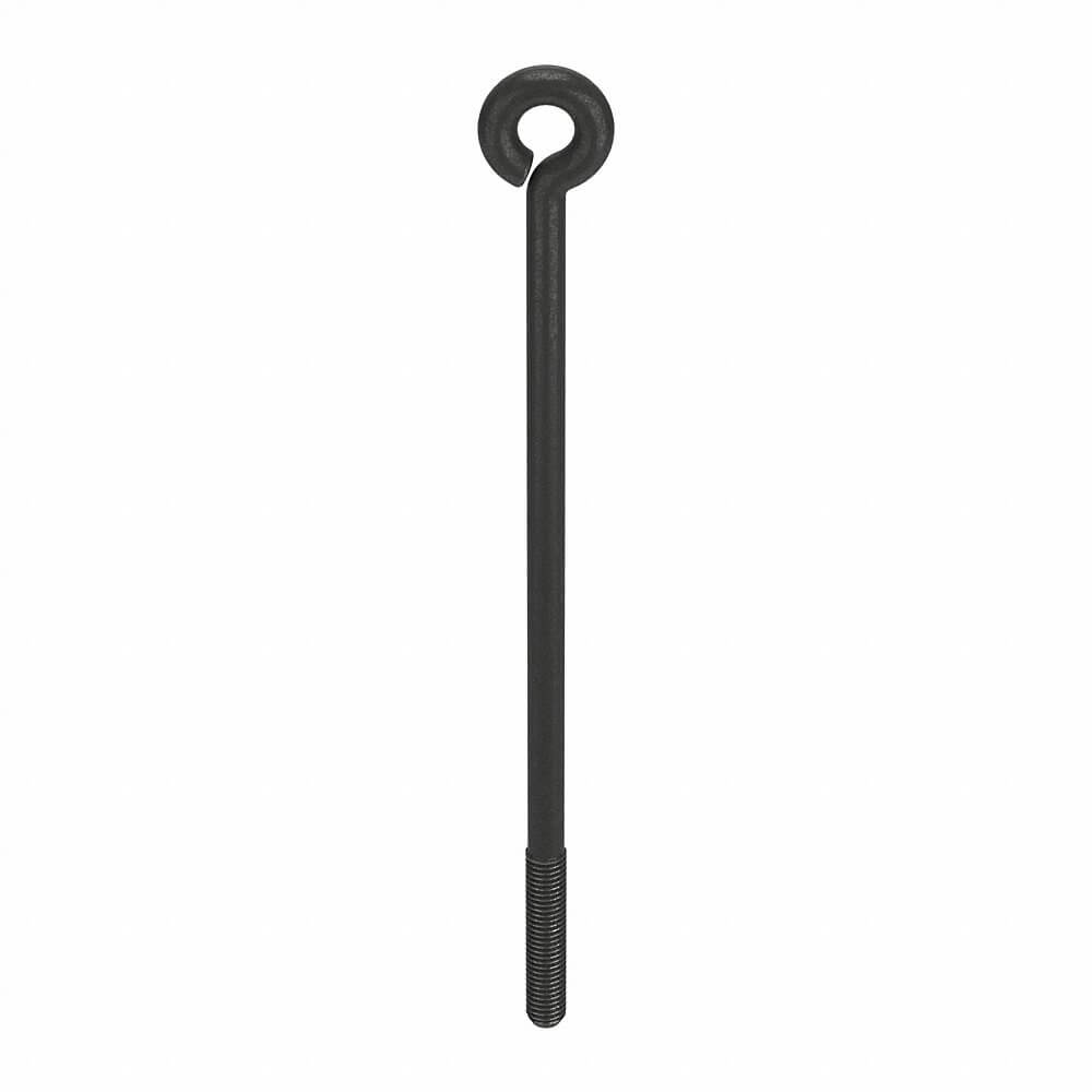 Chicago Hardware 11584 1 5ZU58 Eye Bolt, Turn Wire, Steel, 3/410