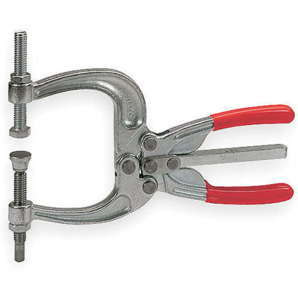 Squeeze Action Clamp, 3 Inch Jaw Width, 700 lb Capacity