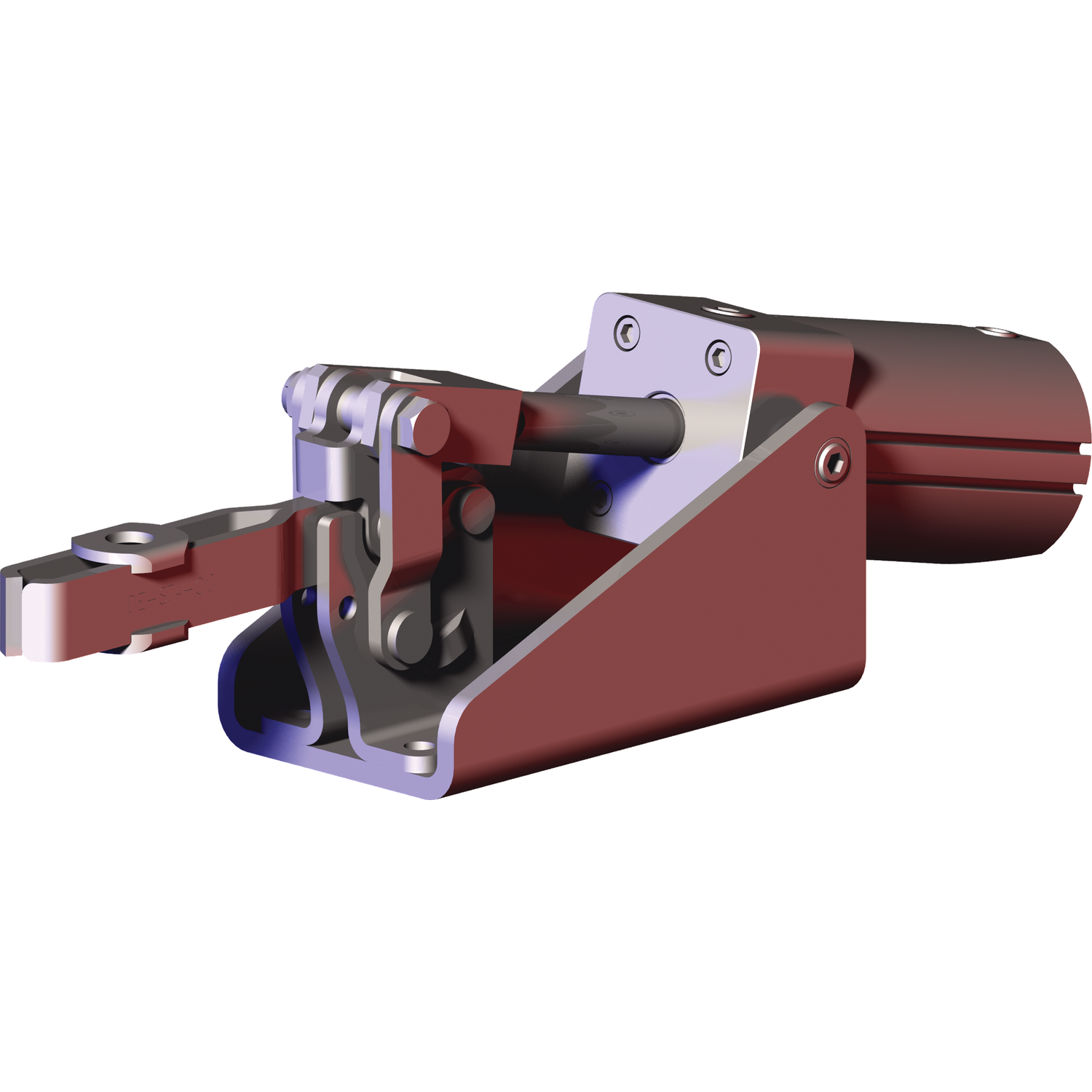 Pneumatic Hold Down Toggle Clamp, 1000 lb Holding Capacity