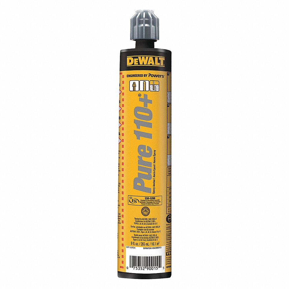 Dewalt 08310SDPWR 46U180 Anchoring Adhesive System