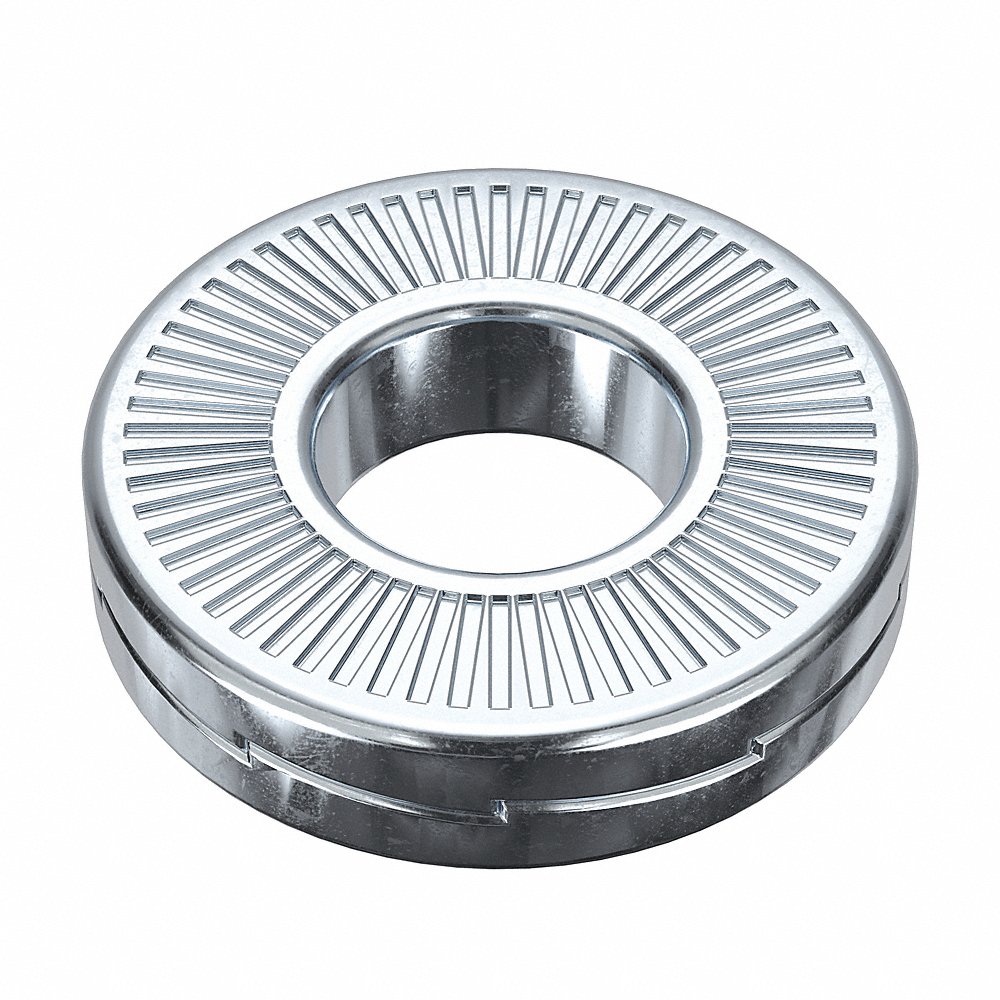 Disclock 09801 Lock Washer Bolt, 6 Inch Bolt, Carbon Steel, 200Pk 36RL62 Raptor