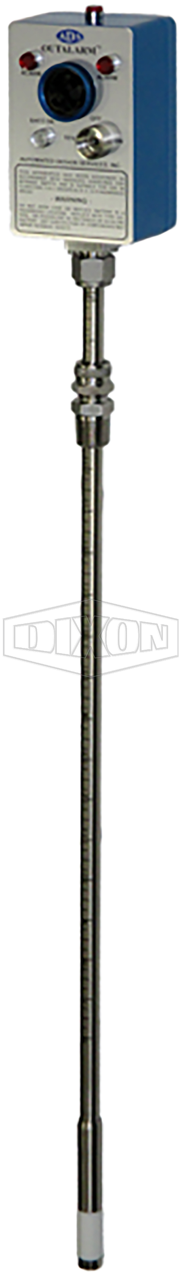 Dixon A100C24A ADS Outalarm with Capacitance Probe 24 Long 1/2 NPT Gland Standard 