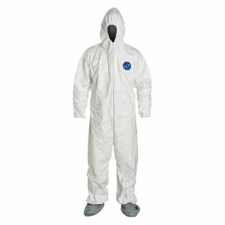 DuPont Pack of 25 Size L Tyvek General Purpose Coveralls