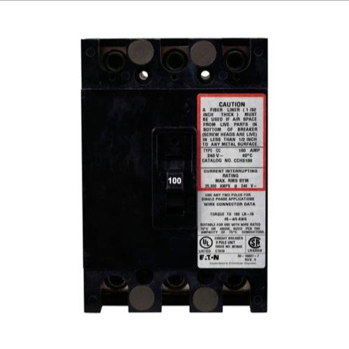 Enclosed Molded Case Circuit Breaker, Type CC, 240 VAC, 150A, 100 kA Interrupt, 3P