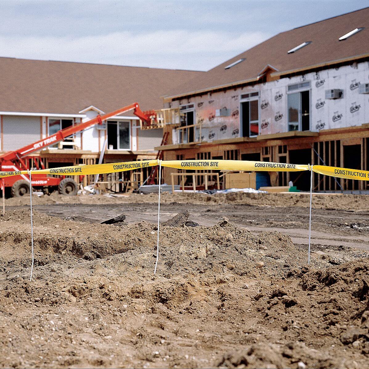 AIR HANDLER Barrier Flagging and Underground Tapes