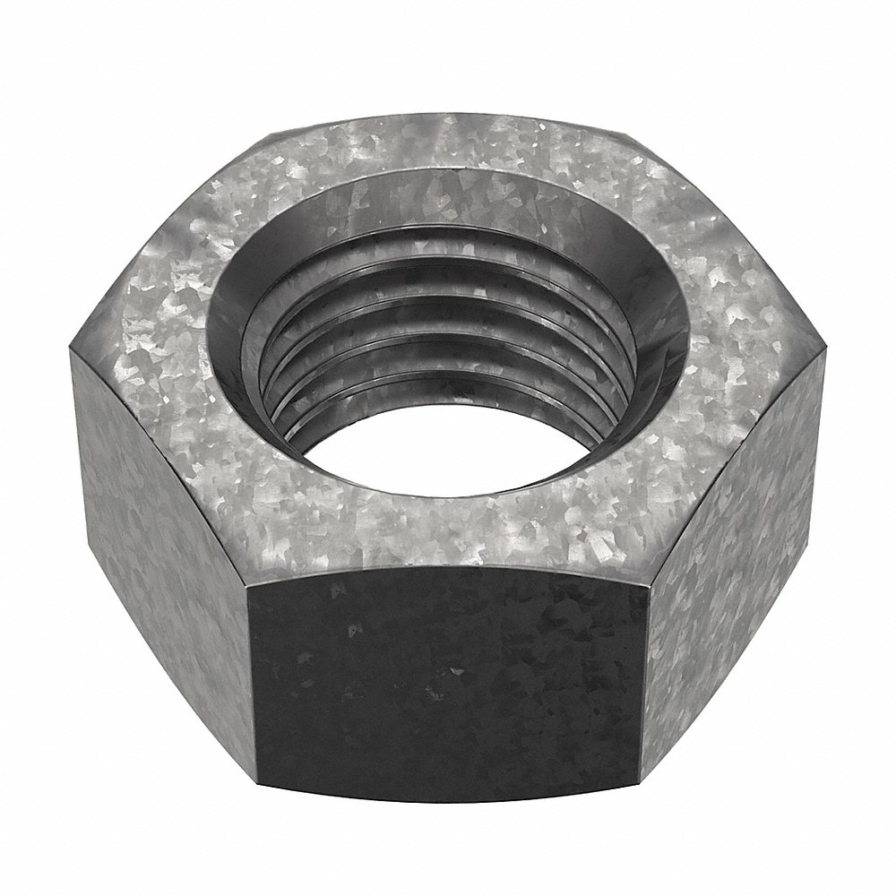 M01560.240.0001 Hex Nut M24 x 3 Class 8 Steel Galvanized, 5PK