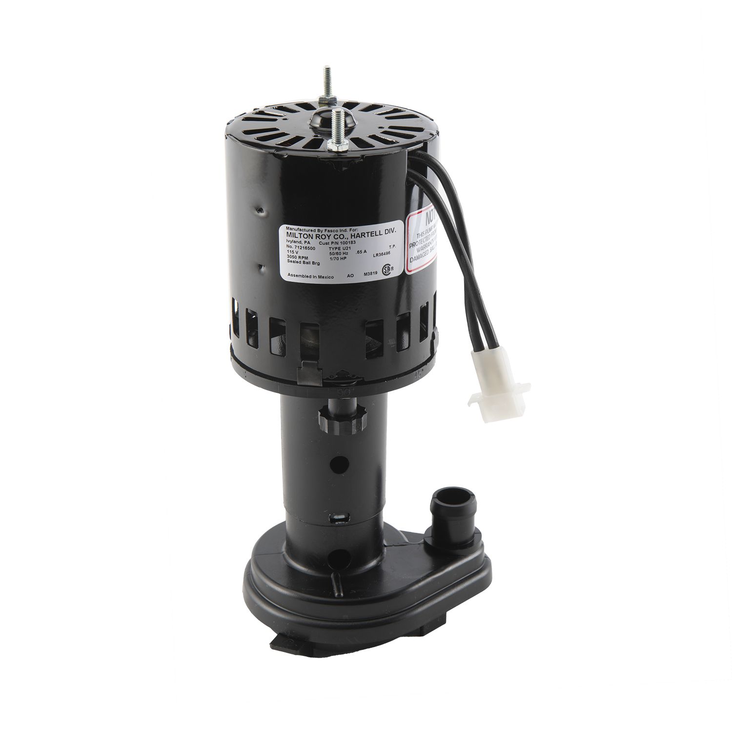 Hartell GPP-4S-1 | 803321 | Ice Machine Pump, 115V, 3/4 Inch