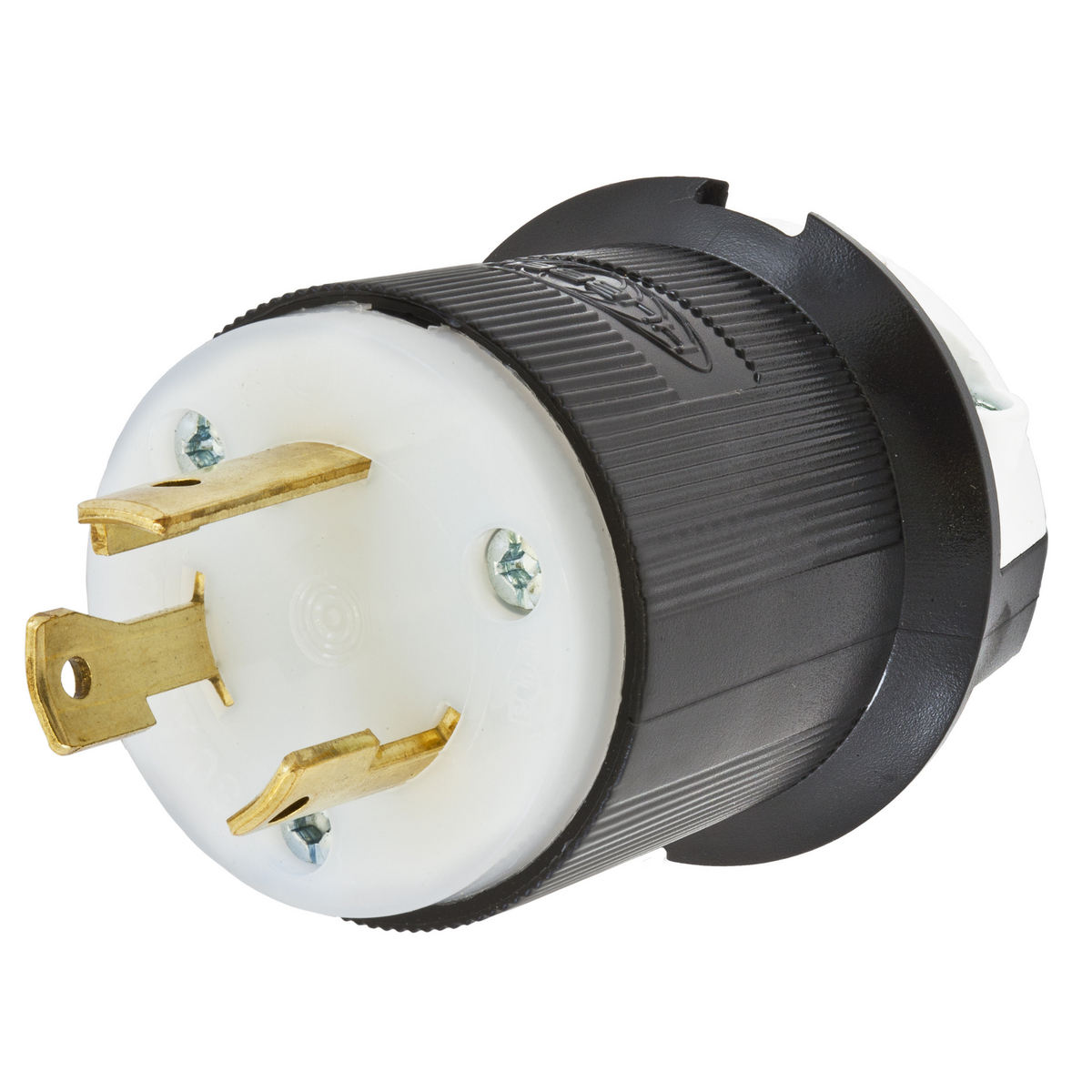 Male Plug, 30A, 125V, 2-Pole, 3-Wire Grounding