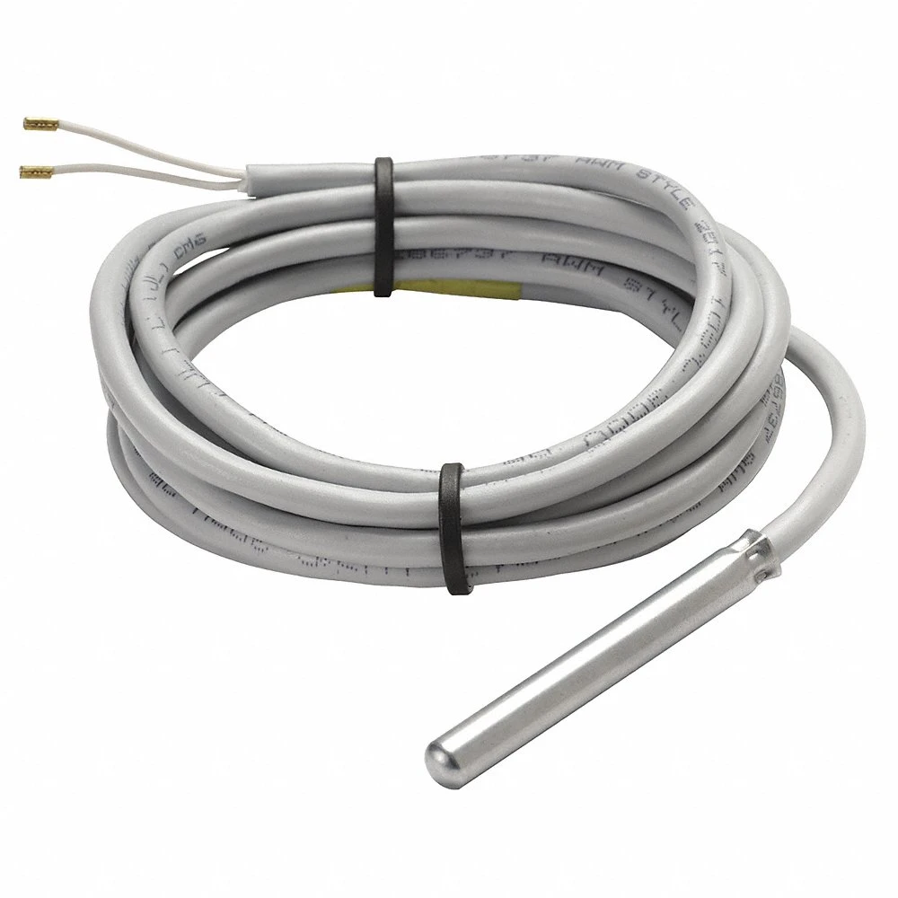 PTC Silicon Sensor, PVC Cable, 2m Cable Length, -40 to 210 Deg. F Range