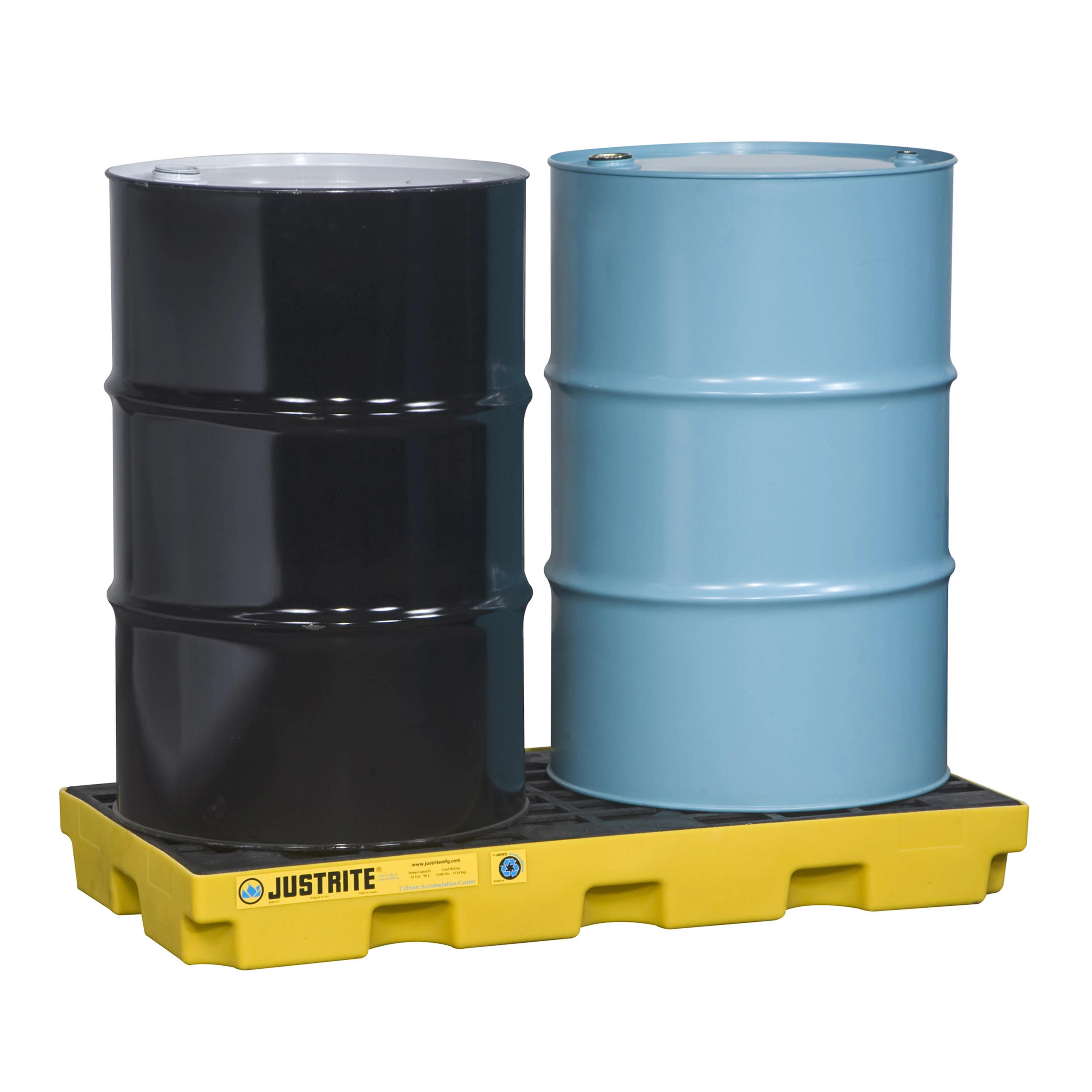 Drum Accumulation Center, 2 Drum, Yellow