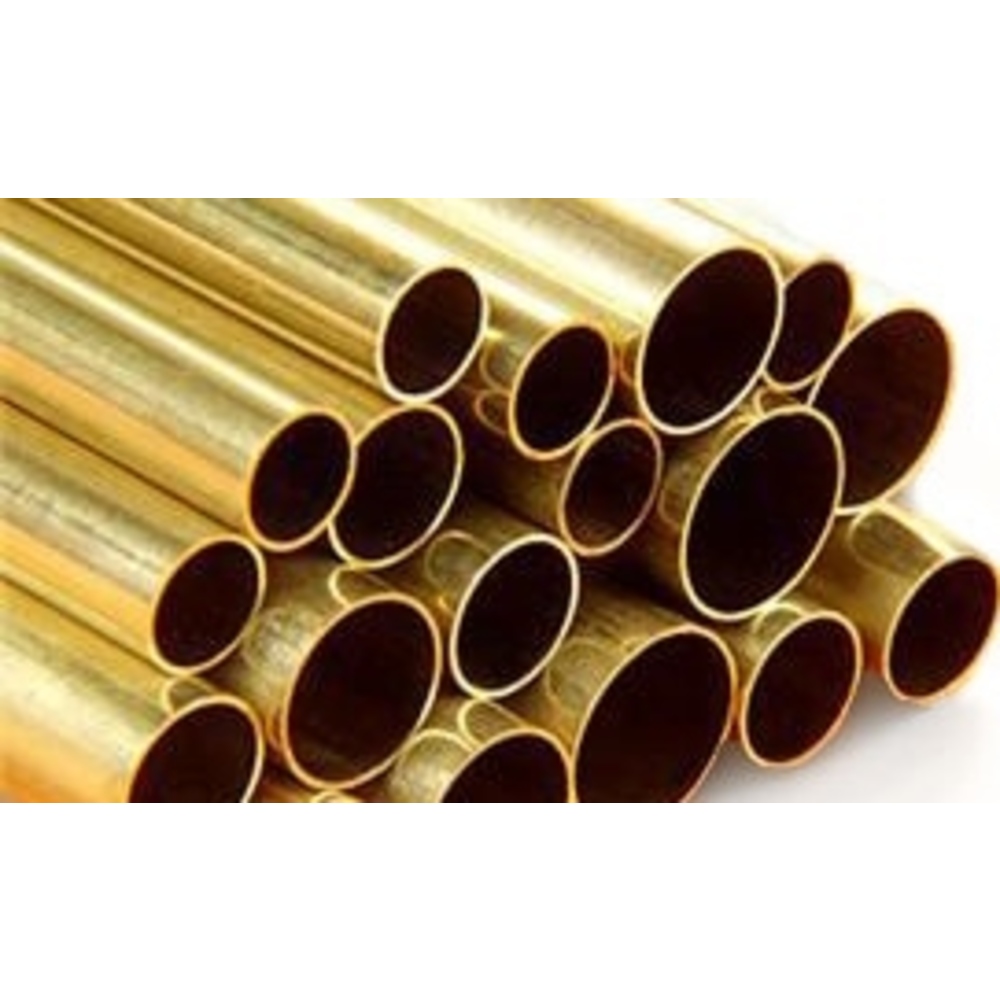 K & S Precision Metals 8137 7/16 X 12 Round Brass Tube for sale online 
