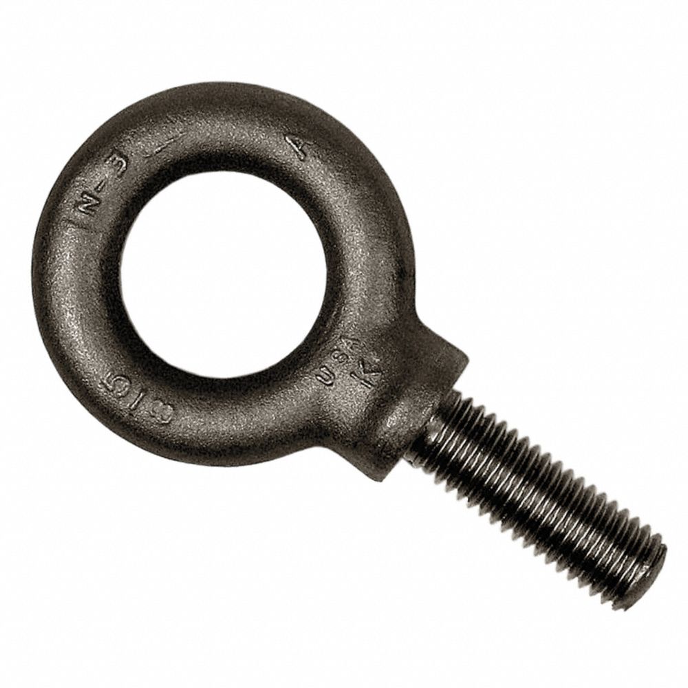 Ken K2032LT Eye Bolt, 18,400 Lb Working Load, Steel, 11/47